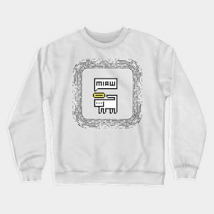 I'm a lazy cat, pick me up! Crewneck Sweatshirt